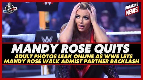 mandy rose leaked of|Mandy Rose Reportedly Released By WWE Amid Nude Photo。